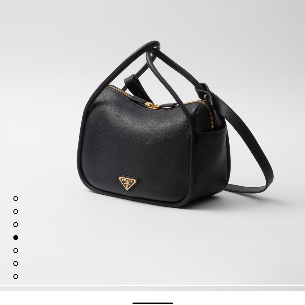Prada darling leather handbag black - Picture 5 of 5